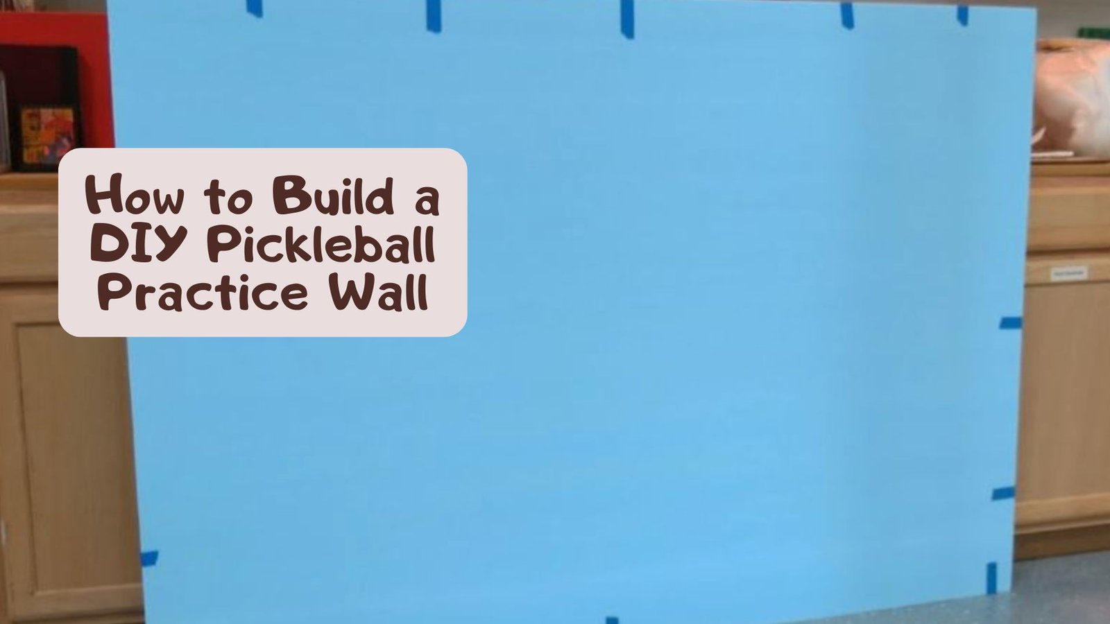 How to Build a DIY Pickleball Practice Wall